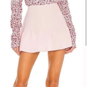 Amanda Uprichard Gabbie Skort in Blush